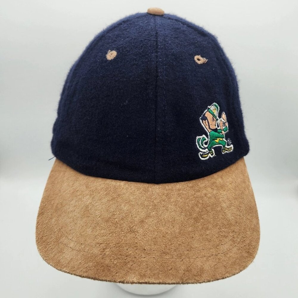 Vintage 1990s Notre Dame Fighting Irish Dad Strap Hat Cap football basketball